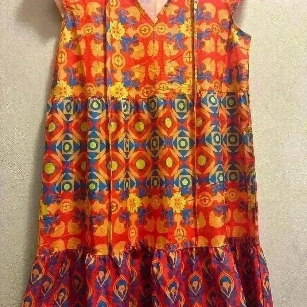 SHEIN- Boho Sleeveless Multicolor Women Dresses (Women's) - Picture 2 of 5